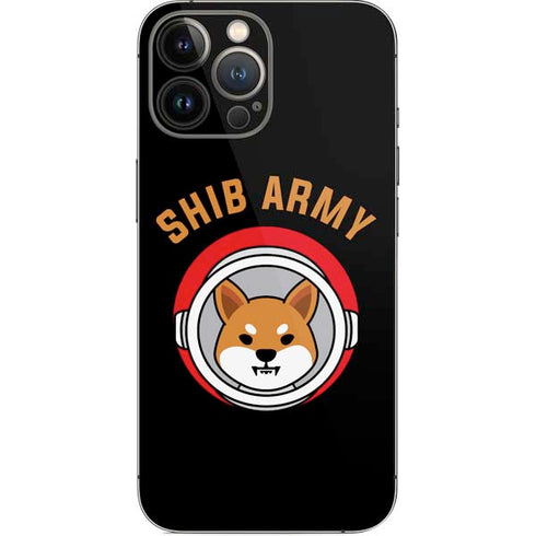 Shib Army Crypto iPhone 14 Pro Max Skin
