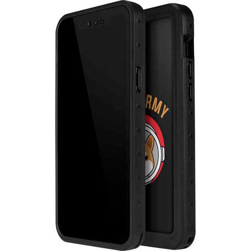 Shib Army Crypto iPhone 14 Pro Max Waterproof Case