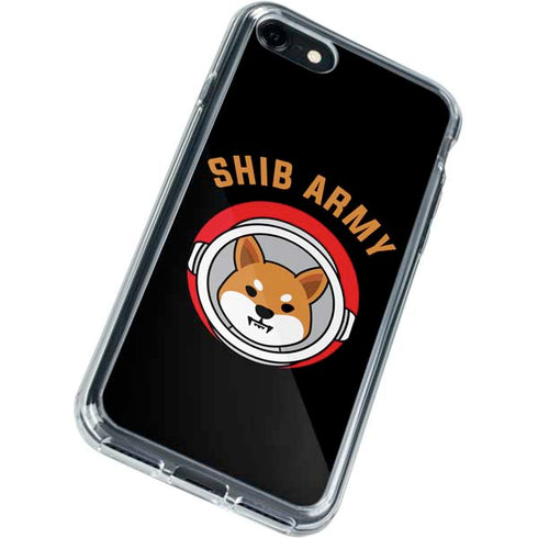 Shib Army Crypto iPhone SE (2nd & 3rd Gen) Clear Case