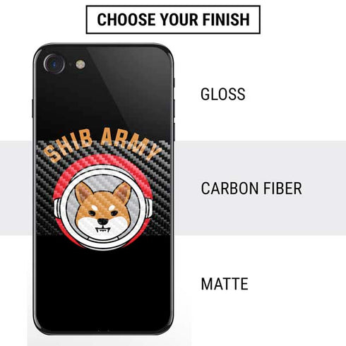 Shib Army Crypto iPhone SE (2nd & 3rd Gen) Skin