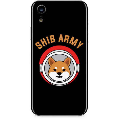 Shib Army Crypto iPhone XR Skin