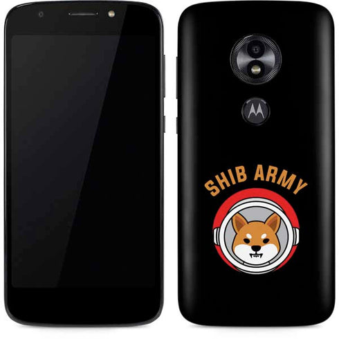 Shib Army Crypto Moto E5 Play Skin