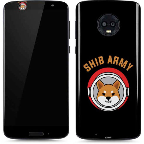 Shib Army Crypto Moto G6 Skin