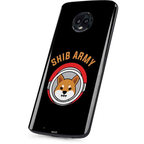 Shib Army Crypto Moto G6 Skin