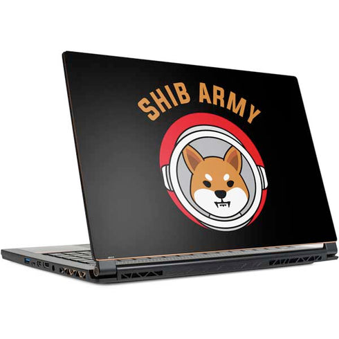 Shib Army Crypto MSI GS65 Stealth Laptop Skin