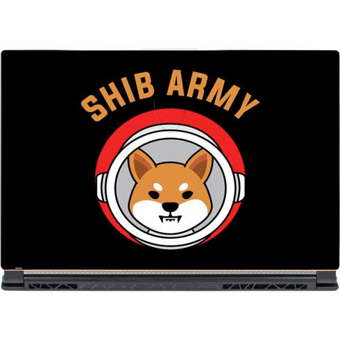 Shib Army Crypto MSI GS65 Stealth Laptop Skin