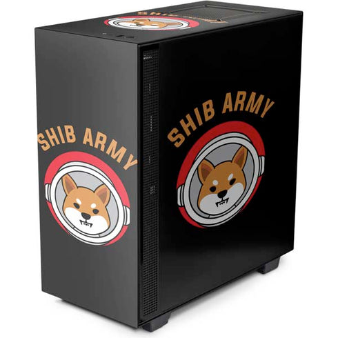 Shib Army Crypto NZXT H510 Compact ATX Mid-Tower Case Skin