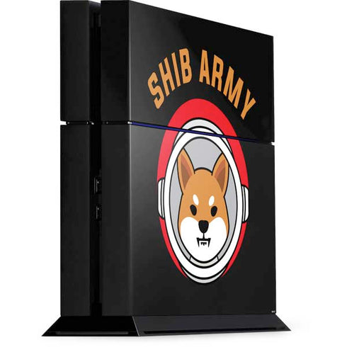 Shib Army Crypto PS4 Console Skin