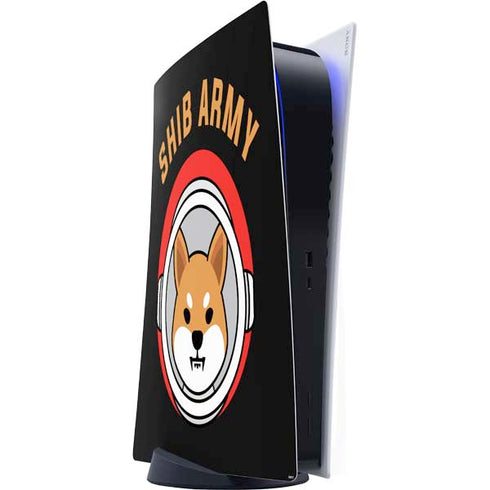 Shib Army Crypto PS5 Digital Edition Console Skin