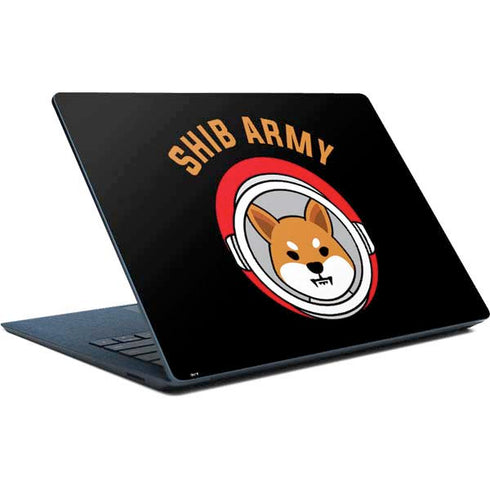 Shib Army Crypto Surface Laptop Skin