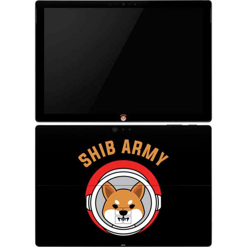 Shib Army Crypto Surface Pro 6 Skin