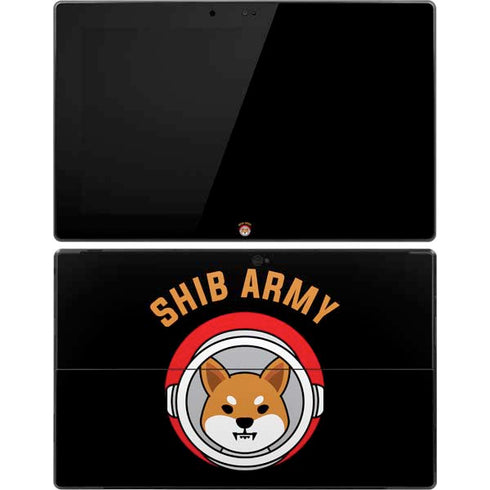 Shib Army Crypto Surface Pro Tablet Skin