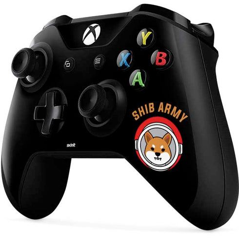 Shib Army Crypto Xbox One X Controller Skin