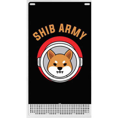 Shib Army Crypto Xbox Series S Console Skin