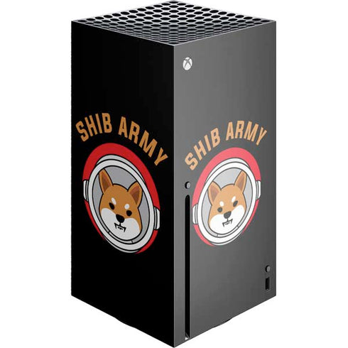 Shib Army Crypto Xbox Series X Console Skin