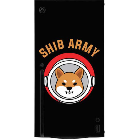 Shib Army Crypto Xbox Series X Console Skin