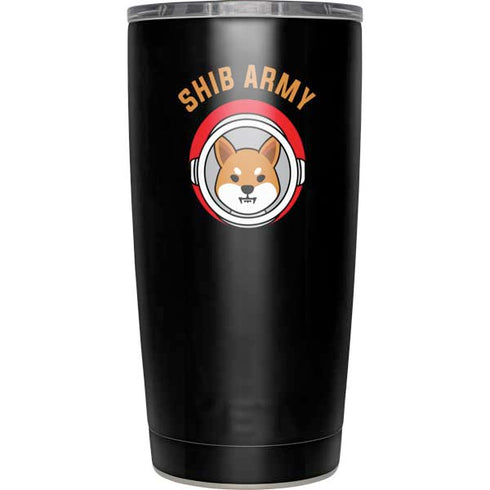 Shib Army Crypto Yeti 20oz Tumbler Skin
