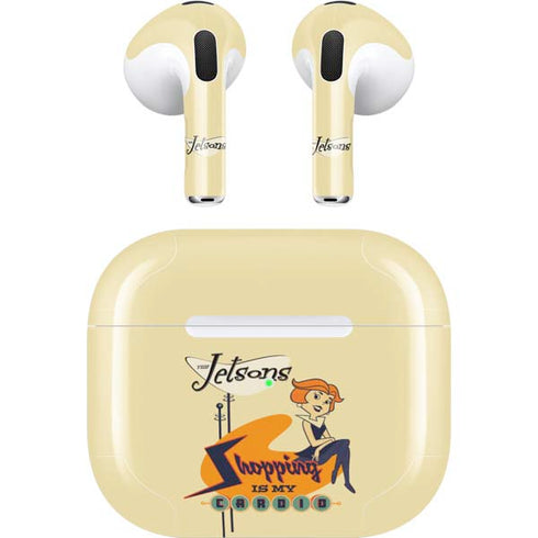The Jetsons Shopping Is My Cardio Apple AirPods (3rd Gen 2021) Skin