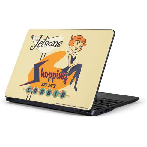 The Jetsons Shopping Is My Cardio Samsung Chromebook Skin