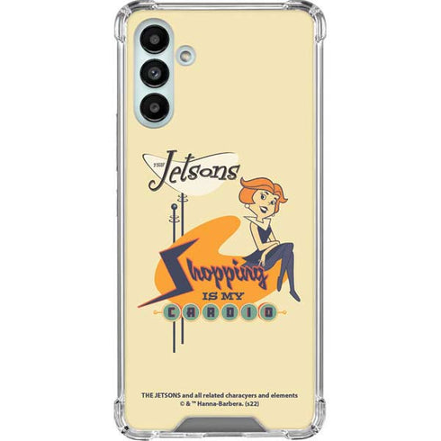The Jetsons Shopping Is My Cardio Galaxy A13 5G Clear Case