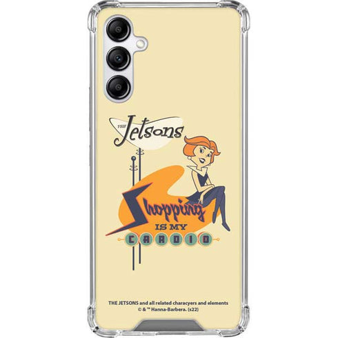 The Jetsons Shopping Is My Cardio Galaxy A14 5G Clear Case