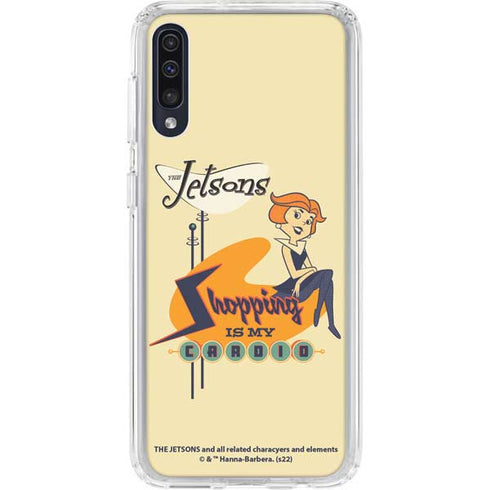 The Jetsons Shopping Is My Cardio Galaxy A50 Clear Case