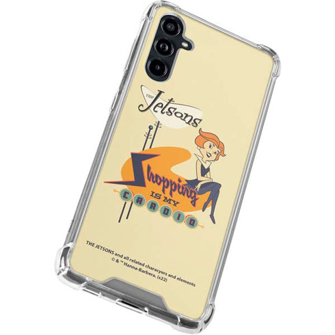 The Jetsons Shopping Is My Cardio Galaxy A54 5G Clear Case