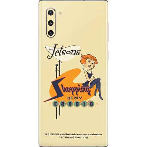 The Jetsons Shopping Is My Cardio Galaxy Note 10 Skin