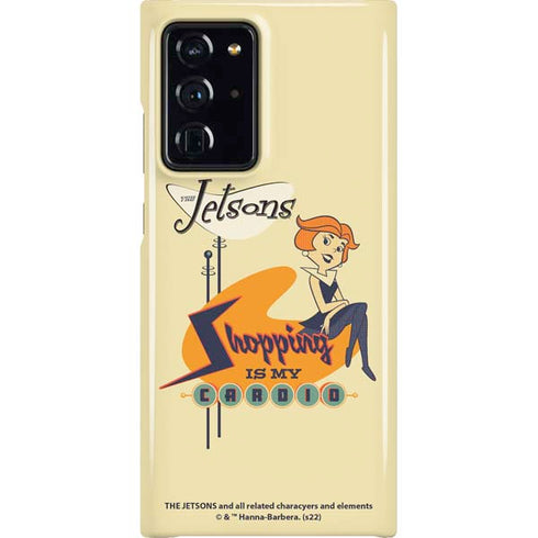 The Jetsons Shopping Is My Cardio Galaxy Note20 Ultra 5G Lite Case