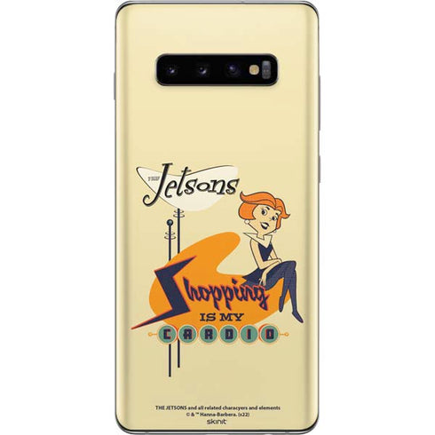 The Jetsons Shopping Is My Cardio Galaxy S10 Plus Skin
