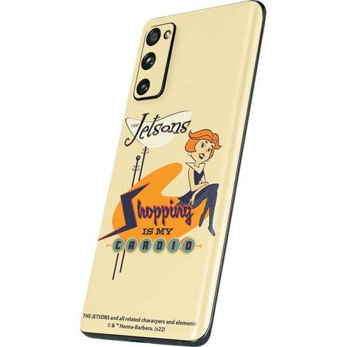 The Jetsons Shopping Is My Cardio Galaxy S20 Fan Edition Skin