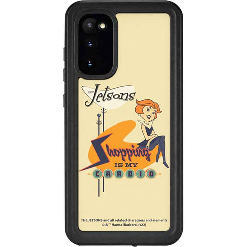 The Jetsons Shopping Is My Cardio Galaxy S20 Waterproof Case