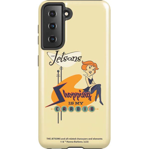 The Jetsons Shopping Is My Cardio Galaxy S21 5G Pro Case