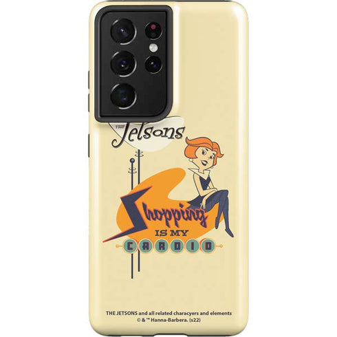 The Jetsons Shopping Is My Cardio Galaxy S21 Ultra 5G Pro Case