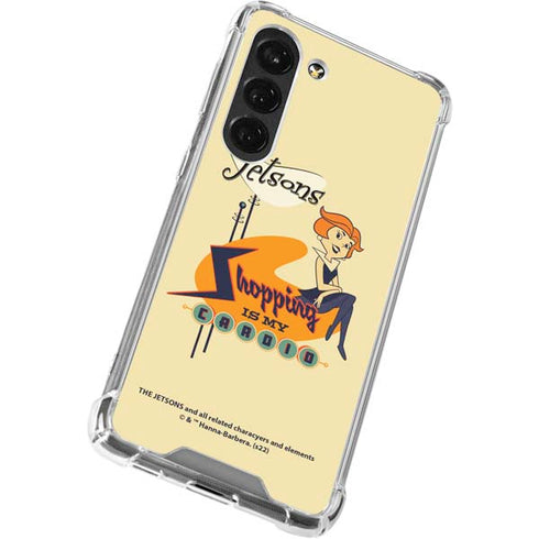 The Jetsons Shopping Is My Cardio Galaxy S23 Clear Case