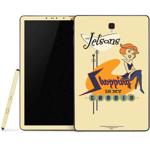 The Jetsons Shopping Is My Cardio Samsung Galaxy Tab Skin