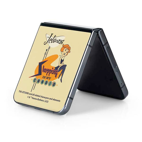The Jetsons Shopping Is My Cardio Galaxy Z Flip5 5G Skin