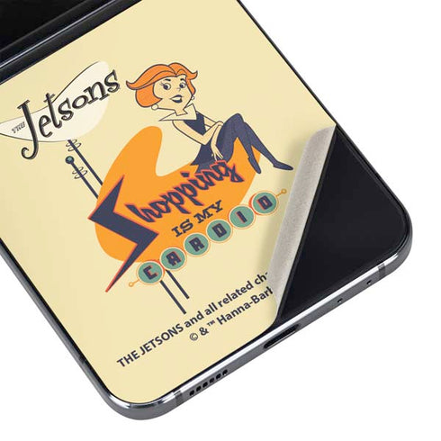 The Jetsons Shopping Is My Cardio Galaxy Z Flip5 5G Skin