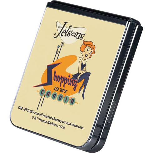 The Jetsons Shopping Is My Cardio Galaxy Z Flip5 5G Skin