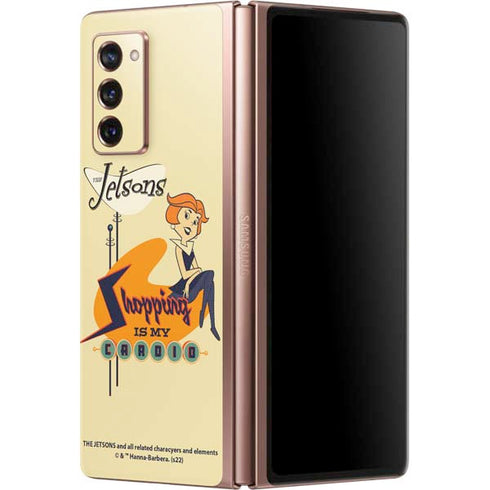 The Jetsons Shopping Is My Cardio Galaxy Z Fold2 5G Skin