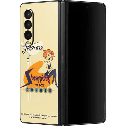 The Jetsons Shopping Is My Cardio Galaxy Z Fold3 5G Skin