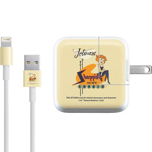 The Jetsons Shopping Is My Cardio iPad Charger (10W USB) Skin