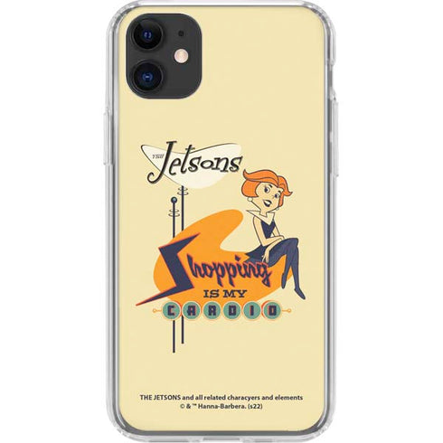 The Jetsons Shopping Is My Cardio iPhone 11 Clear Case