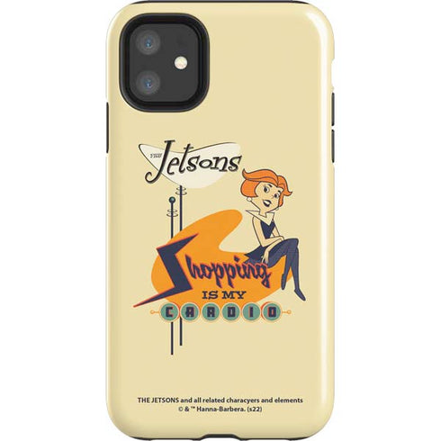 The Jetsons Shopping Is My Cardio iPhone 11 Impact Case