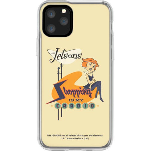 The Jetsons Shopping Is My Cardio iPhone 11 Pro Clear Case
