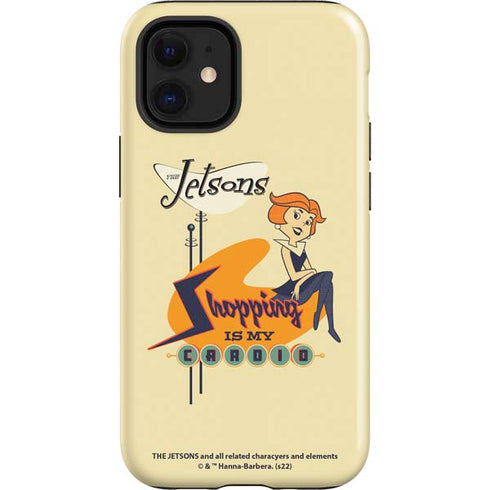 The Jetsons Shopping Is My Cardio iPhone 12 Mini Impact Case