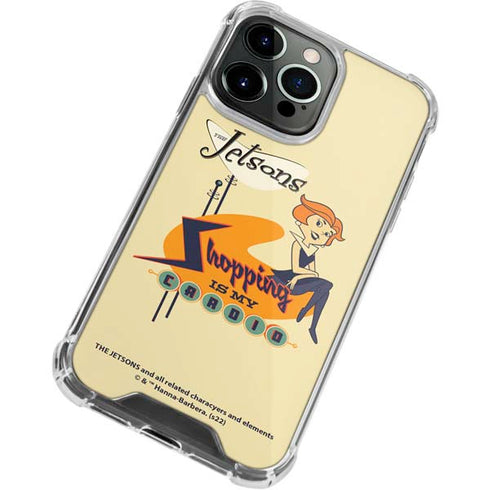 The Jetsons Shopping Is My Cardio iPhone 13 Pro Clear Case