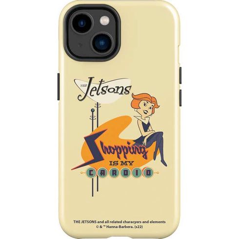 The Jetsons Shopping Is My Cardio iPhone 14 Plus Impact Case