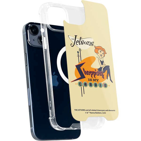 The Jetsons Shopping Is My Cardio iPhone 14 Plus MagSafe Case