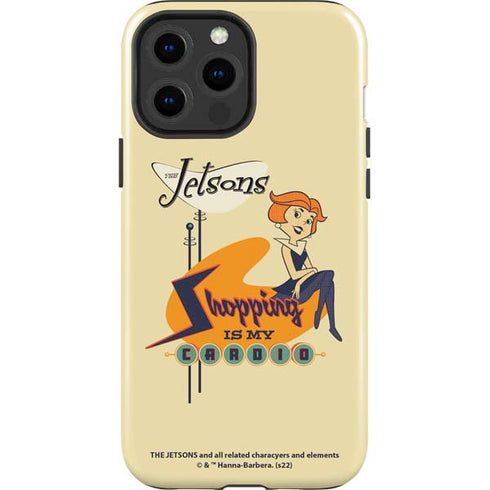 The Jetsons Shopping Is My Cardio iPhone 15 Pro Max Impact Case
